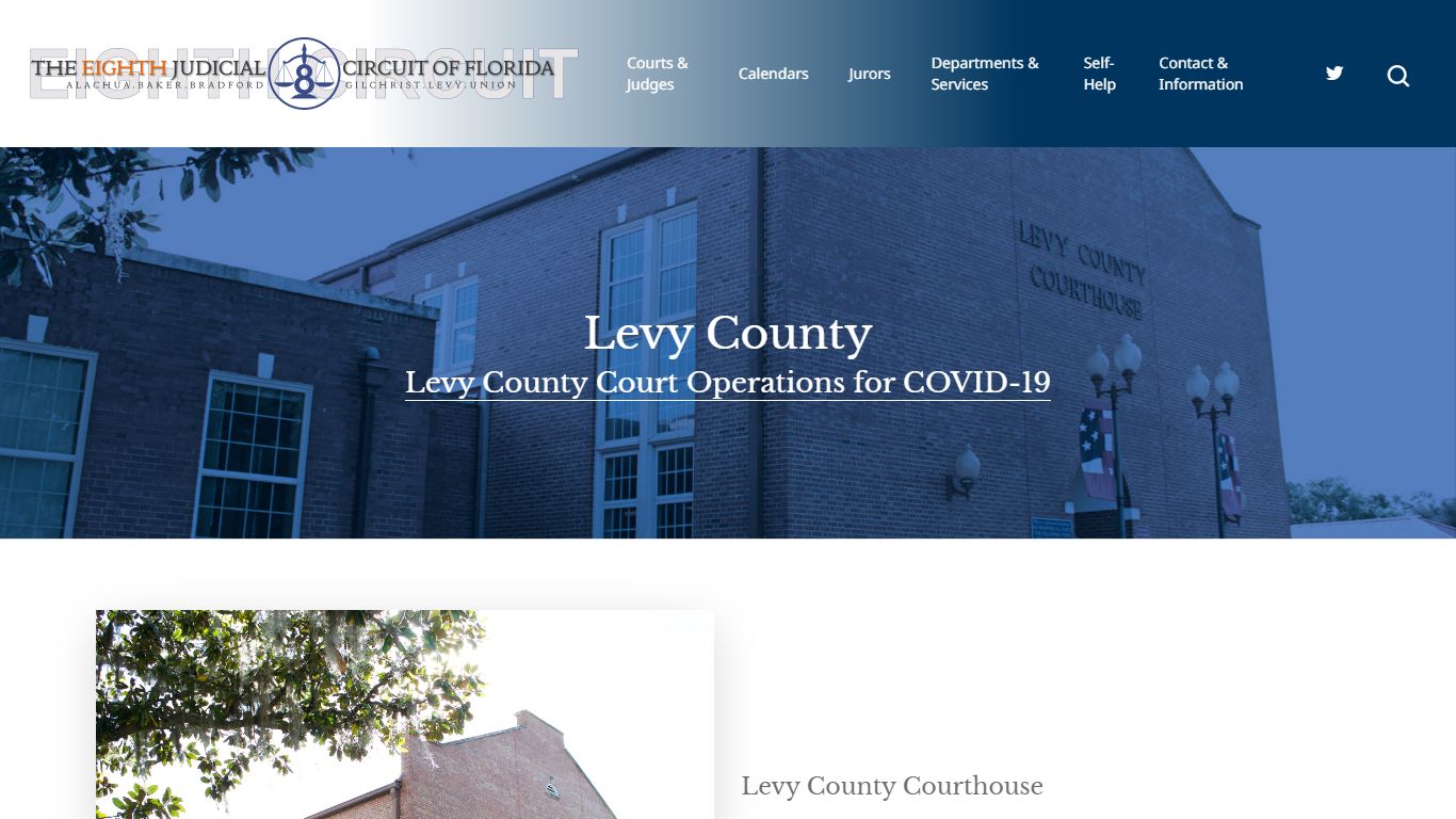 Levy County – The Eighth Judicial Circuit of Florida